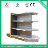 Double Sided Supermarket Shelf with Round End