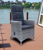 Modern Outdoor Patio Leisure Aluminum Rattan Home Hotel Office Restaurant Dining Leisure Chair (J0331HR-POL)