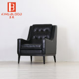 Belgium Designer by Office Chair Genuine Leather Sofa Chair
