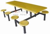 Good Quality Fiberglass Restaurant Table and Chair, Dining Table and Chair, Restaurant Furniture