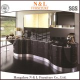Luxury Design High Gloss Wood Veneer Home Furniture Kitchen Cabinet