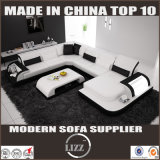 2016 Hot Sale U Shape Leather Sofa for Living Room Use
