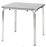Factory Price Outdoor Restaurant Aluminum Cafe Dining Table (DT-06165S)