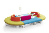 Modern Public Fabric Combination Sofa for Waiting Area (S782)