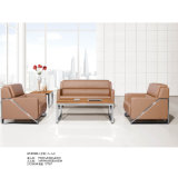 Office Leather Sofa with Metal Leg Meeting Room (HY-S1003)