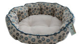 Deluxe Printed Flannel Dog Bed