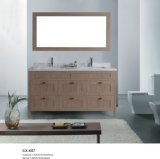 150cm Wide Double Basin PVC Bathroom Cabinet with Six Drawers