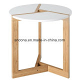 Hotel and Home Use Solid Wood Slab Coffee Tables New Modern Bamboo Wooden Coffee Table