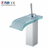 Kaiping Factory Bathroom Vanity High Glass Waterfall Basin Mixer (F-9206)