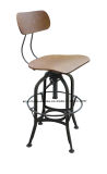 Classic Industrial Toledo Barstools Dining Restaurant Garden Living Room Chairs