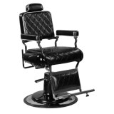 Black Hydraulic Barber Chair Professional Reclining Hair Salon Chair