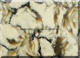 Top Rated Quartz Material Artificial Stone for Kitchen Countertop/ Home Decoration/ Building Material