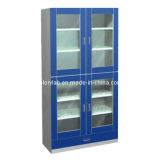 Wood Vessel Cabinet with Glass (JH-HC005)