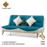 Blue Fabric Upholstery Living Room Sofa (GV-BS-501)