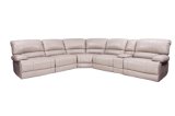 Living Room Furnituremotion Recliner Corner Air Leather Sofa with Cupholder