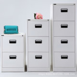 Anti-Tilt Structure Office Furniture Metal 3 Drawer File Storage Cabinet