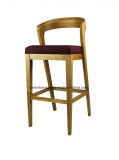 Cafe Bar Furniture Wooden Bar Chair for Commercial Use