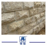 Yellow Slate Mushroom Tiles Stone Wall Facade Mushroom Stone for Wall Cladding Wall Corner