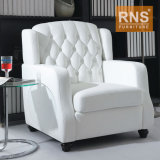 410 White Comfortable Sofa Chair