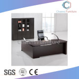 Black 1.8m L Shape Executive Table Wooden Manager Desk (CAS-ED31447)