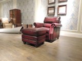 Classic Simple Design 3+2+1 Top Grain Leather Sofa
