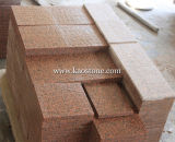 Flamed Red Granite Stone Cobble for Outdoor Paving