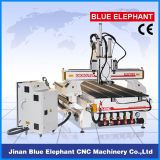 Woodworking Vacuum Bed CNC Router Machine, 1325 Auto Tool Change CNC Router with Three Spindles