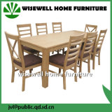 Dining Table with 8PC Chairs Oak Furniture