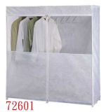 Simple Bedroom Fabric Portable Assemble Folding Sliding Cloth Wardrobe