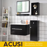 Modern Furniture Wood Black Lacquer High End Bathroom Cabinet (ACS1-L63)