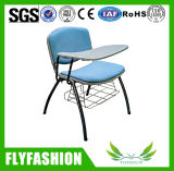 Comfortable Plastic Training Chair with Writing Pad (SF-18F)