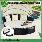 Wicker Rattan Round Sofa Furniture with 4 Seat (WXH-009)