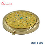 Engraved Zinc Alloy Butterfly Make up Mirror