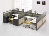 Modern Customized Office Table Design Cubicles Partitions Office Table Design for 4 Person (HY-C1)
