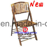 Sale Hotel Banquet Restaurant Wood Bamoo Folding Chair
