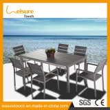 Hotel Garden New Design All Weather Poly Wood Hotel Dining Table and Chairs Outdoor Furniture