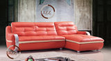 Living Room L Shape Genuine Leather Sofa L. 328-Og