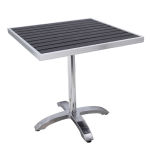 Aluminum Wooden Dining Table (DT-06270S8)