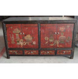 Antique Wood Furniture Mongolia Sideboard (LWC201)