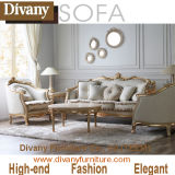 Living Room Classic Solid Wood Fabric Sofa (BA-1103)