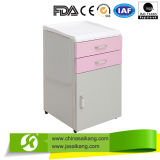 New Powder Coated Steel Bedside Cabinet with ABS Top (CE/FDA/ISO)