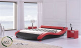 European Bed Frame Modern Imitation Leather Bed