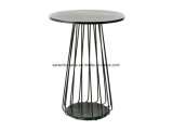 Multicolor Industrial Steel Wire MDF Coffee Table Design