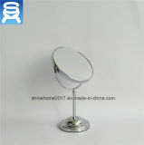 Foldable Double Sides Chrome Plating Bathroom Makeup Mirror for Cosmetic