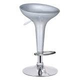 Modern ABS Plastic Barstool Bar Chair Pub Salon Adjusting Bombo Style