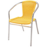 Outdoor Furniture Aluminum Wicker Dining Chair (DC-06201)