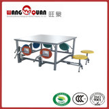 Comfortable Restaurant Furniture Stable School Dining Table and Chair