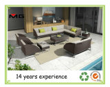 Garden Furniture Sectional Sofa Set with Metal Legs