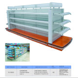 Double Side Metal Cosmetic Display Shelf with Light Box