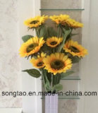 2016 Hot Sale Artificial Sunflower for Shop Decoration